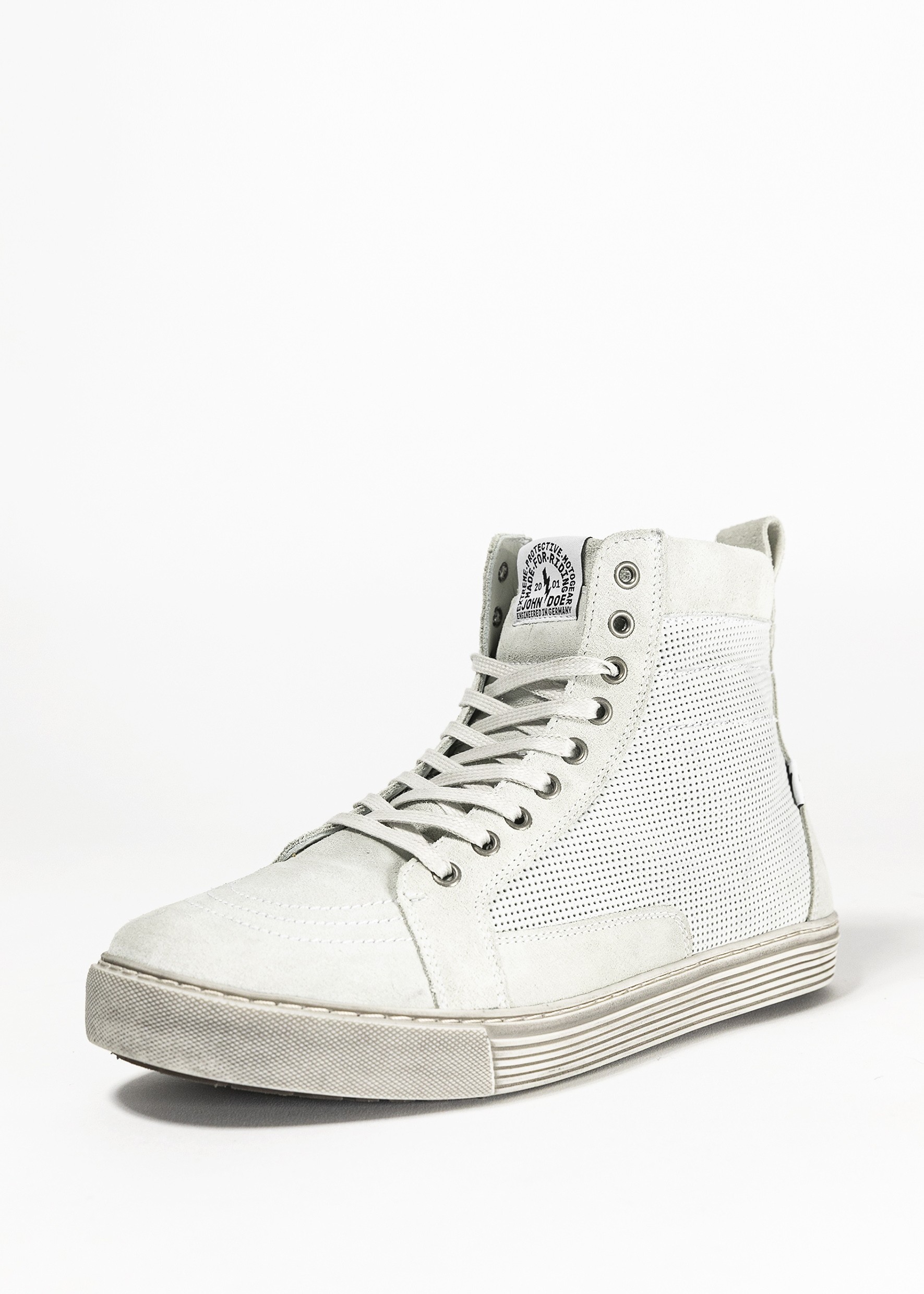 John Doe Neo Chaussures Moto Blanc Blanc 40