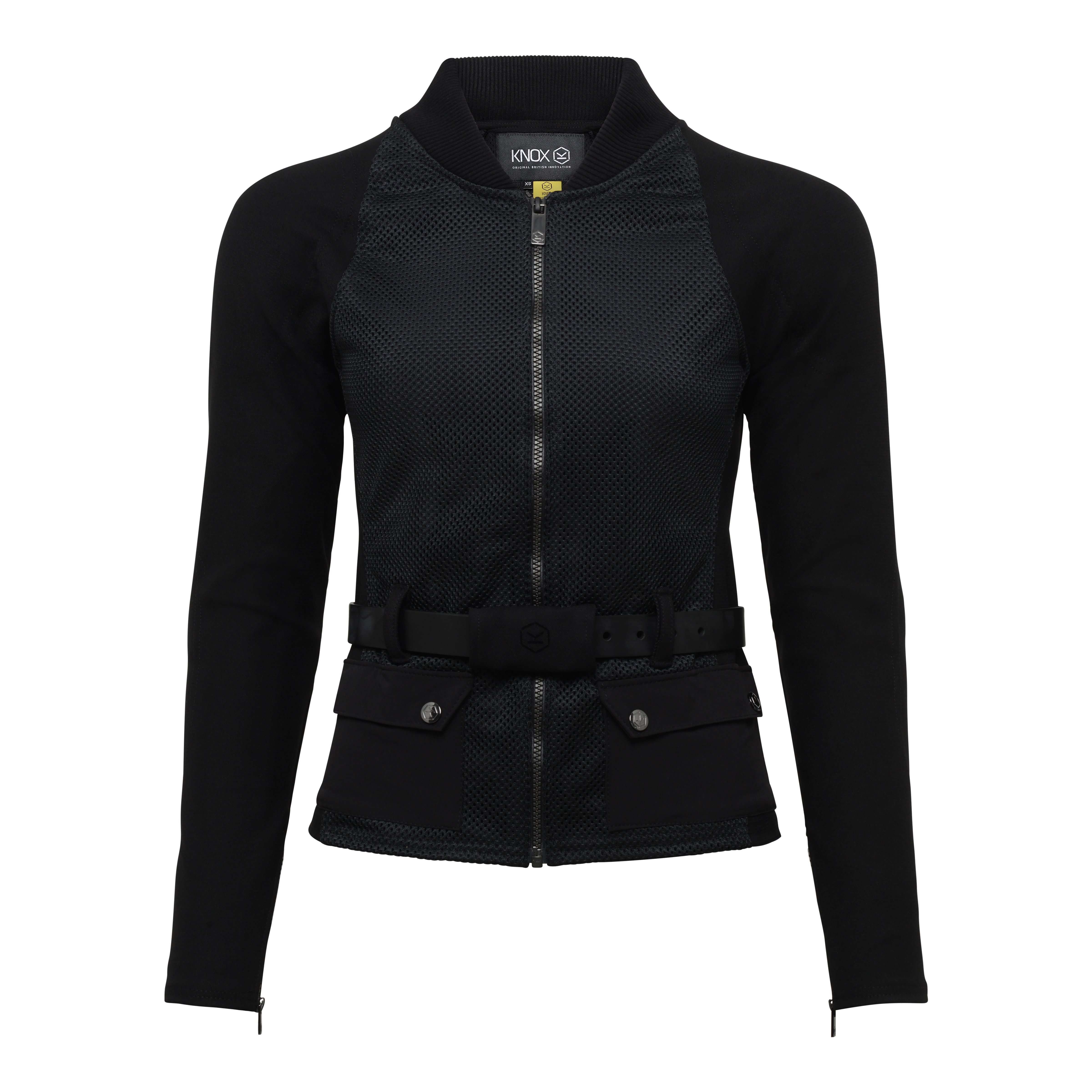 Knox Zephyr Pro Lady Chemise Moto Noir XS