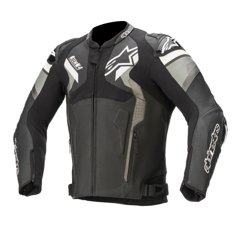 Alpinestars Atem V4 Jacket Black Gray White Size 48