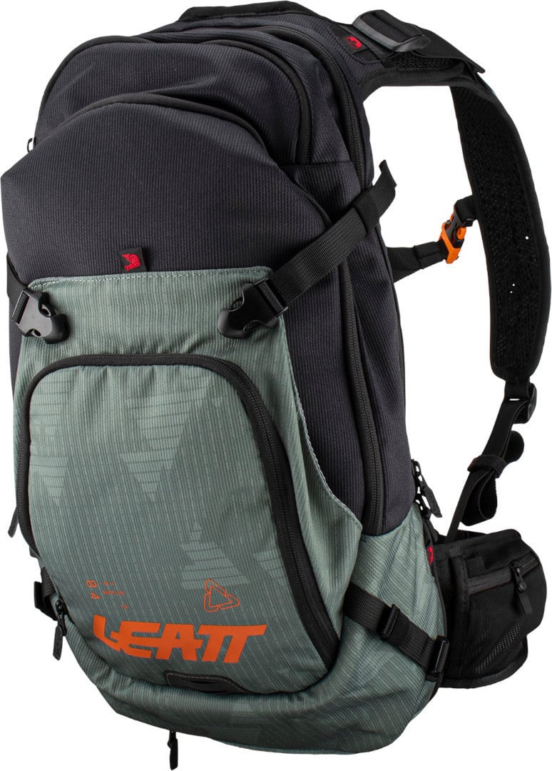Leatt Hydration Moto XL 1.5 Schwarz Grün Trink Rucksack Größe