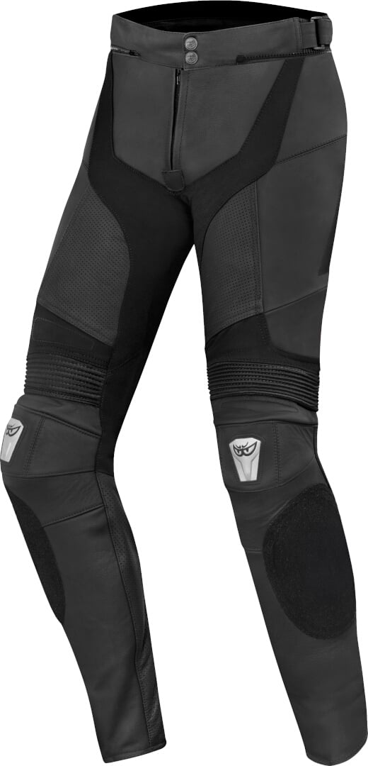 Berik Flexius Schwarz Motorrad Lederhose Größe 56