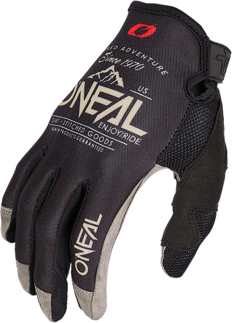 Photos - Motorcycle Gloves ONeal O’NEAL O'NEAL Mayhem Nanofront Dirt Black Beige Motocross Gloves Size S