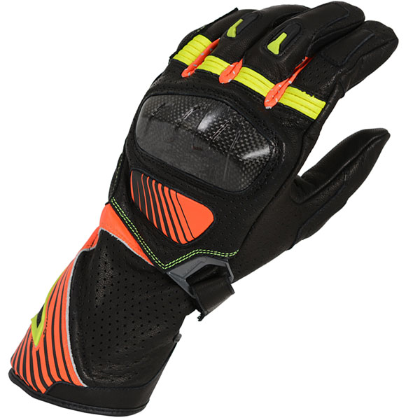 Macna Airpack Gants De Moto Noir Rouge Jaune S