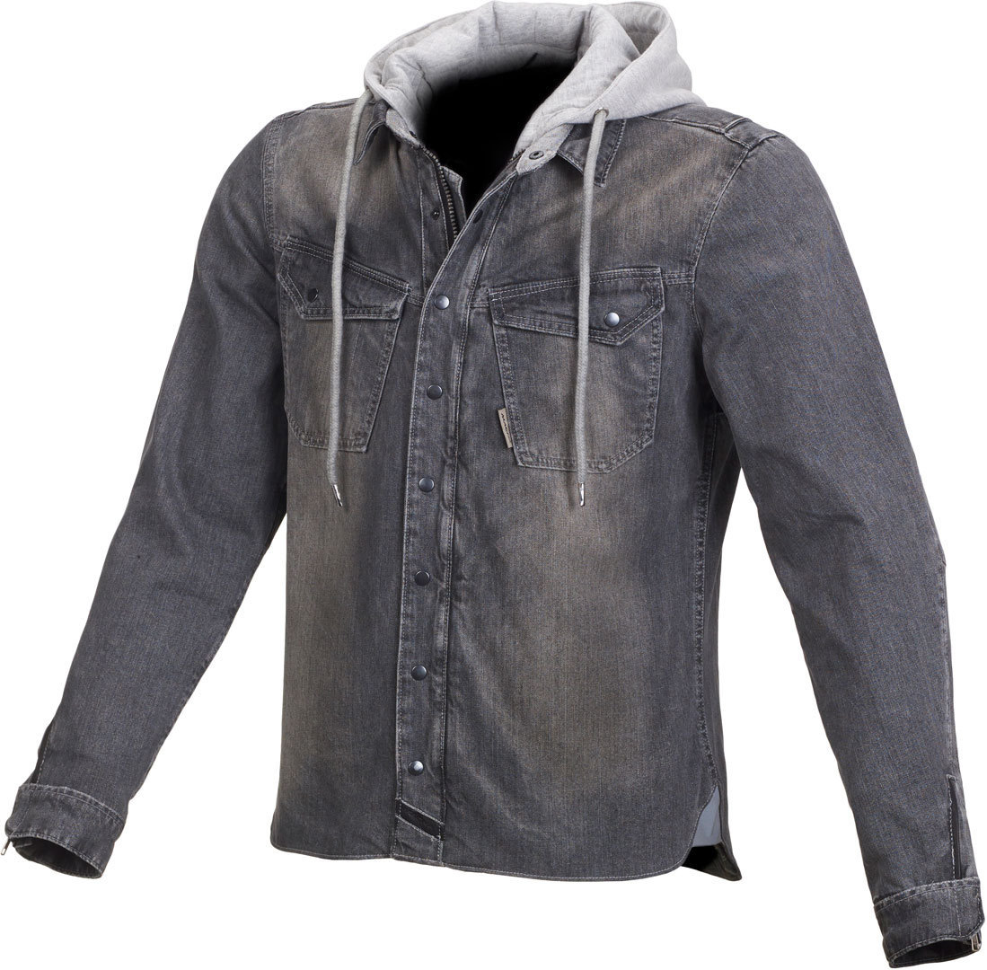 Macna Westcoast Chemise De Moto Gris Clair XL