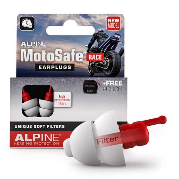 Alpine MotoSafe Race Earplugs Size