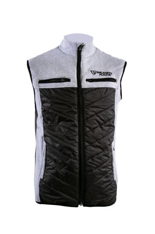 MUGENRACE Armw-Two Schwarz Hellgraue Weste Größe L