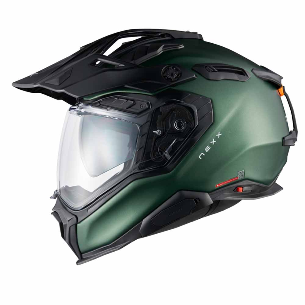 Nexx X.WED3 Plain Forest Matt Adventure Helm Größe 2XL