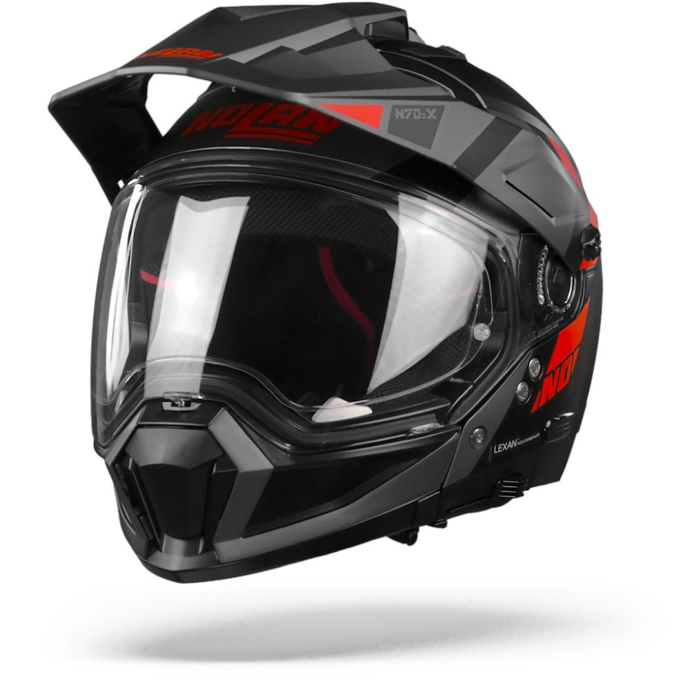 Nolan N70-2 X Decurio 29 Casque Aventure Flat Noir Rouge Anthracite M