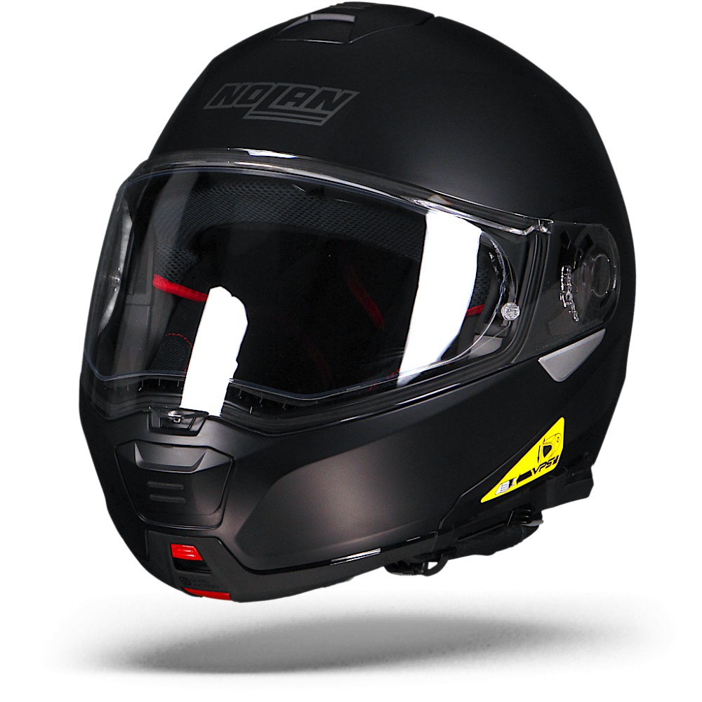 Nolan N100-5 Classic Flat Black N-Com 010 Modular Helmet Size S