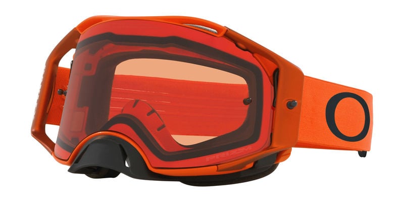 Oakley Airbrake MX Moto Orange Prizm Bronze Goggles Size