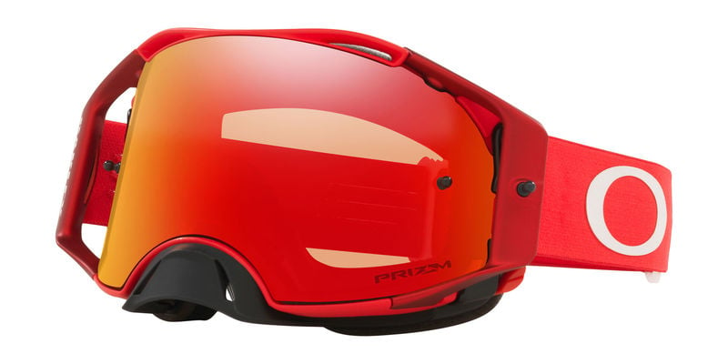 Oakley Airbrake MX Moto Red Prizm MX Torch Iridium Goggles