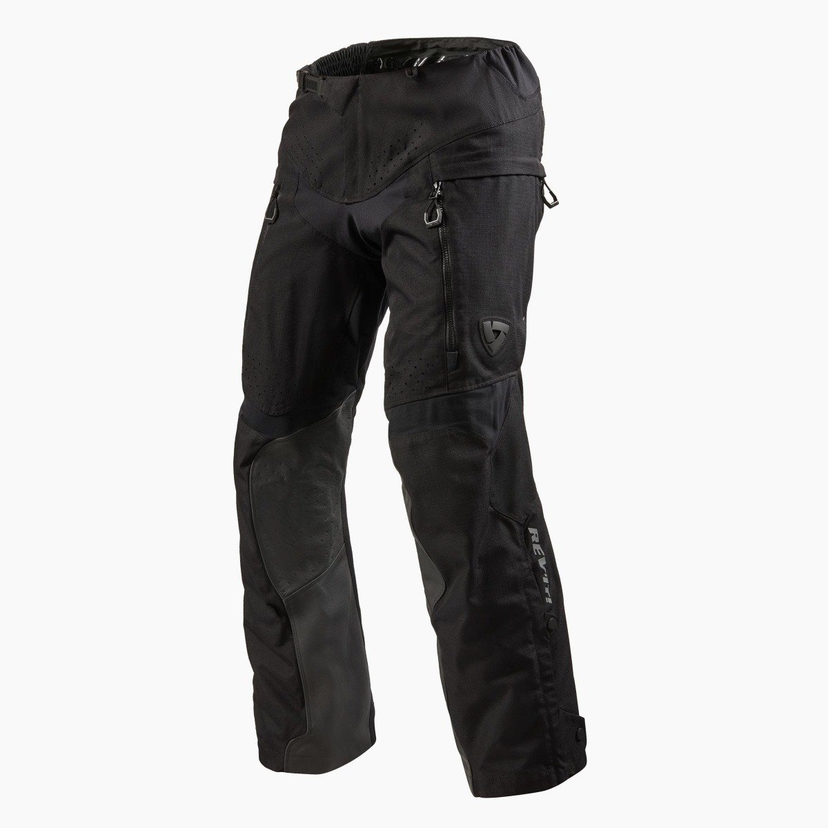 Zdjęcia - Odzież motocyklowa Continent REV'IT!  Black Motorcycle Pants Size XYL 