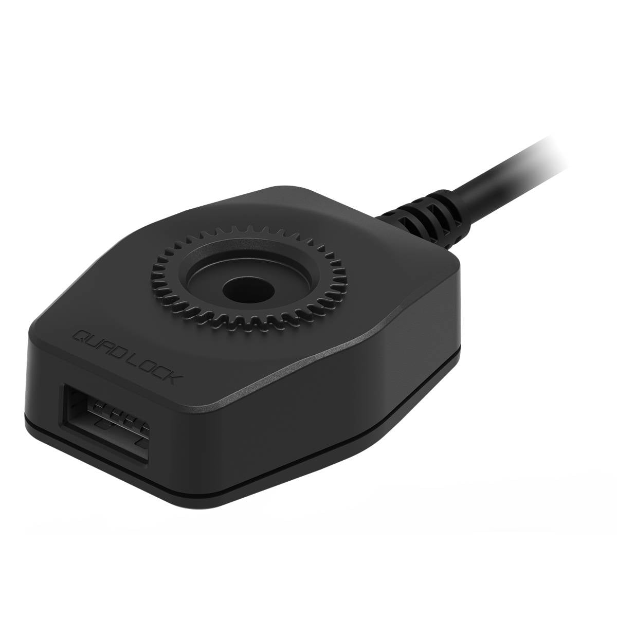 Quad Lock Motorcycle USB Charger Size