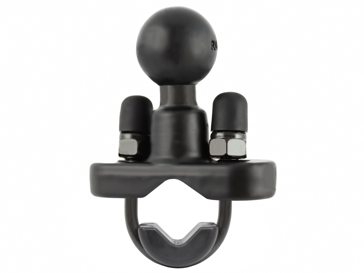 Image of Ram Mounts Rail Base W/Ball & Zinc U-Bolt