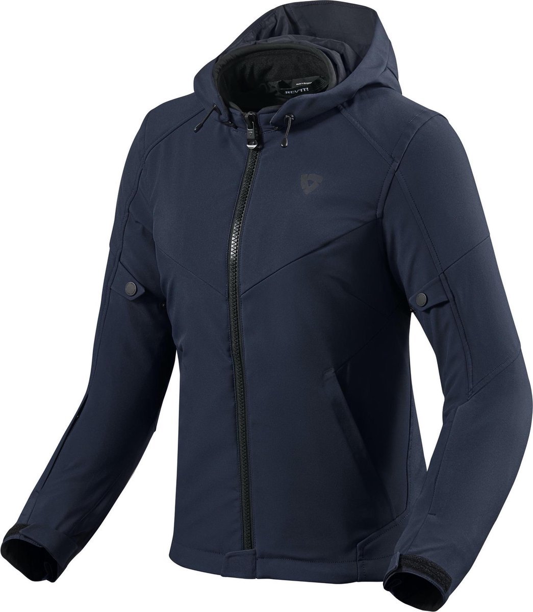 REV'IT! Afterburn Lady Dark Navy CE Jacke Größe 40