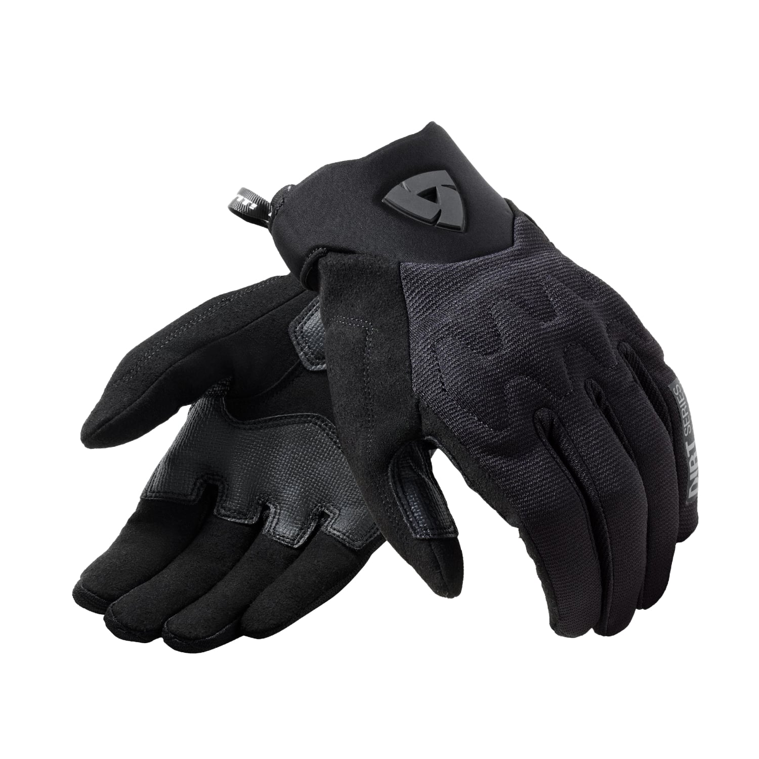 REV'IT! Continent Wind Breaker Schwarz Handschuhe Größe S
