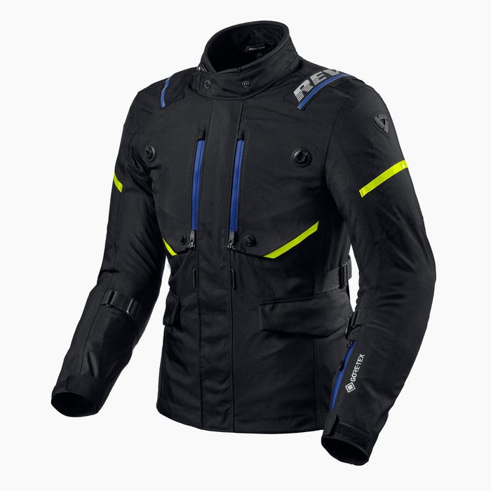 Zdjęcia - Odzież motocyklowa GTX REV'IT! Vertical  Jacket Black Size M 