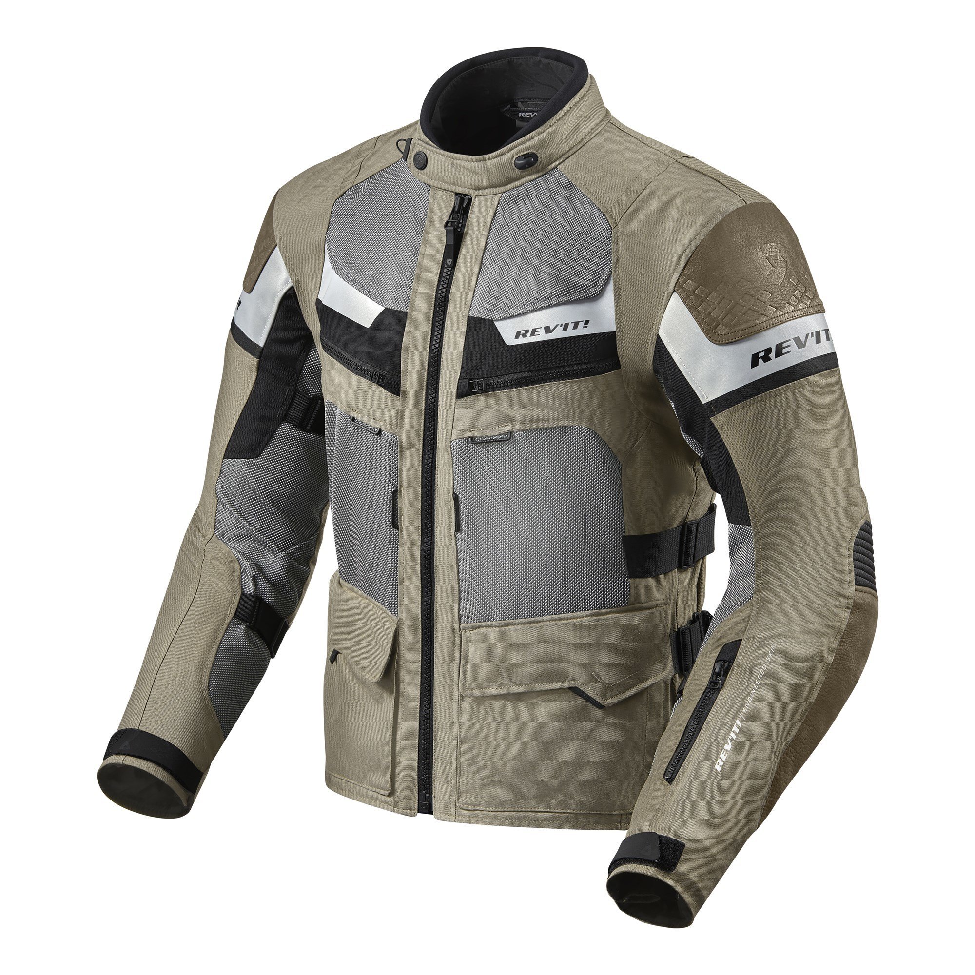 REV'IT Cayenne Pro Veste Moto Sable Noir S