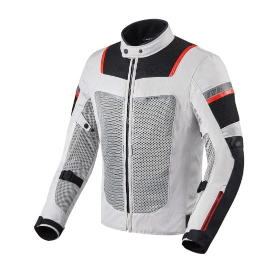 REV'IT! Tornado 3 Veste De Moto Argent Noir S