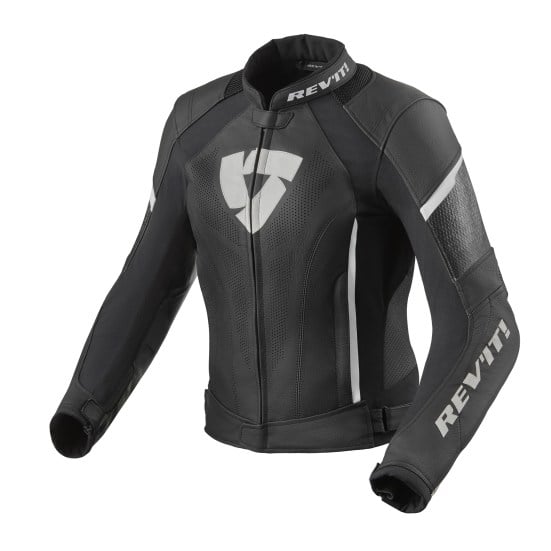 REV'IT! Xena 3 Lady Veste De Moto Noir Blanc 38