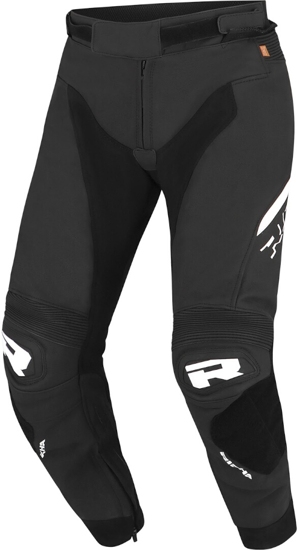 Richa Stradale Schwarz Weiß Motorrad Lederhose Größe 50