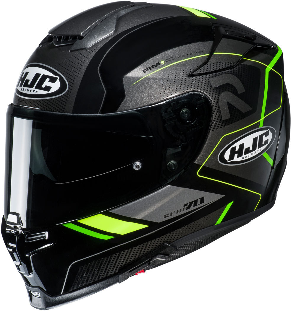 HJC RPHA 70 COPTIC MC4H BLACK GREY GREEN FULL FACE HELMET unisex
