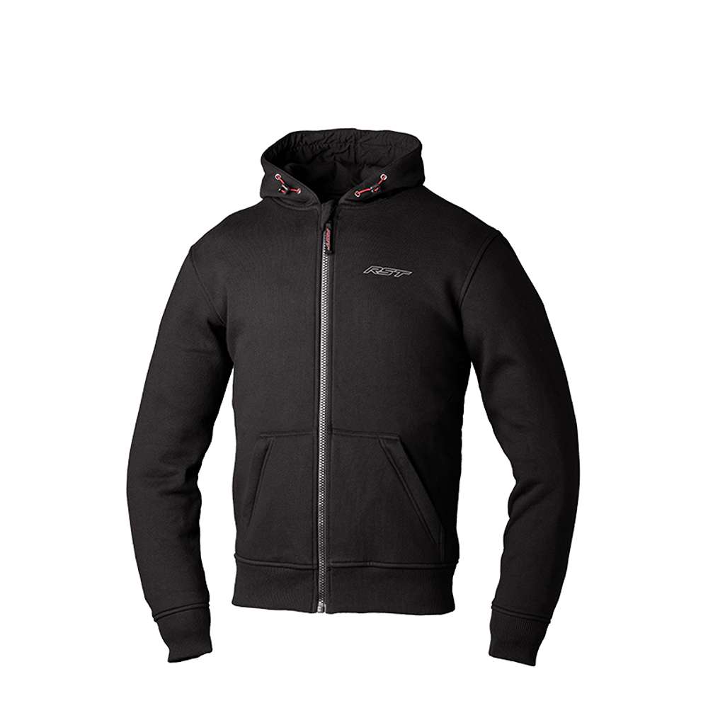 RST Zip Through Urban Hoodie Schwarz Größe S