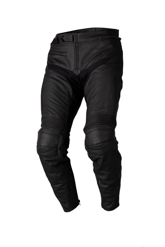 RST Tour 1 Lederhose Schwarz – Kurzes Bein Größe 46