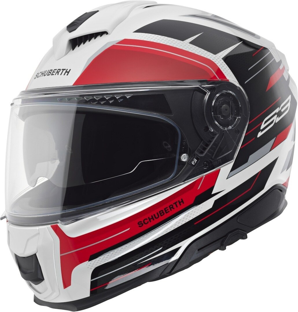Schuberth S3 Apex Weiß Rot Schwarz Integralhelm Größe M