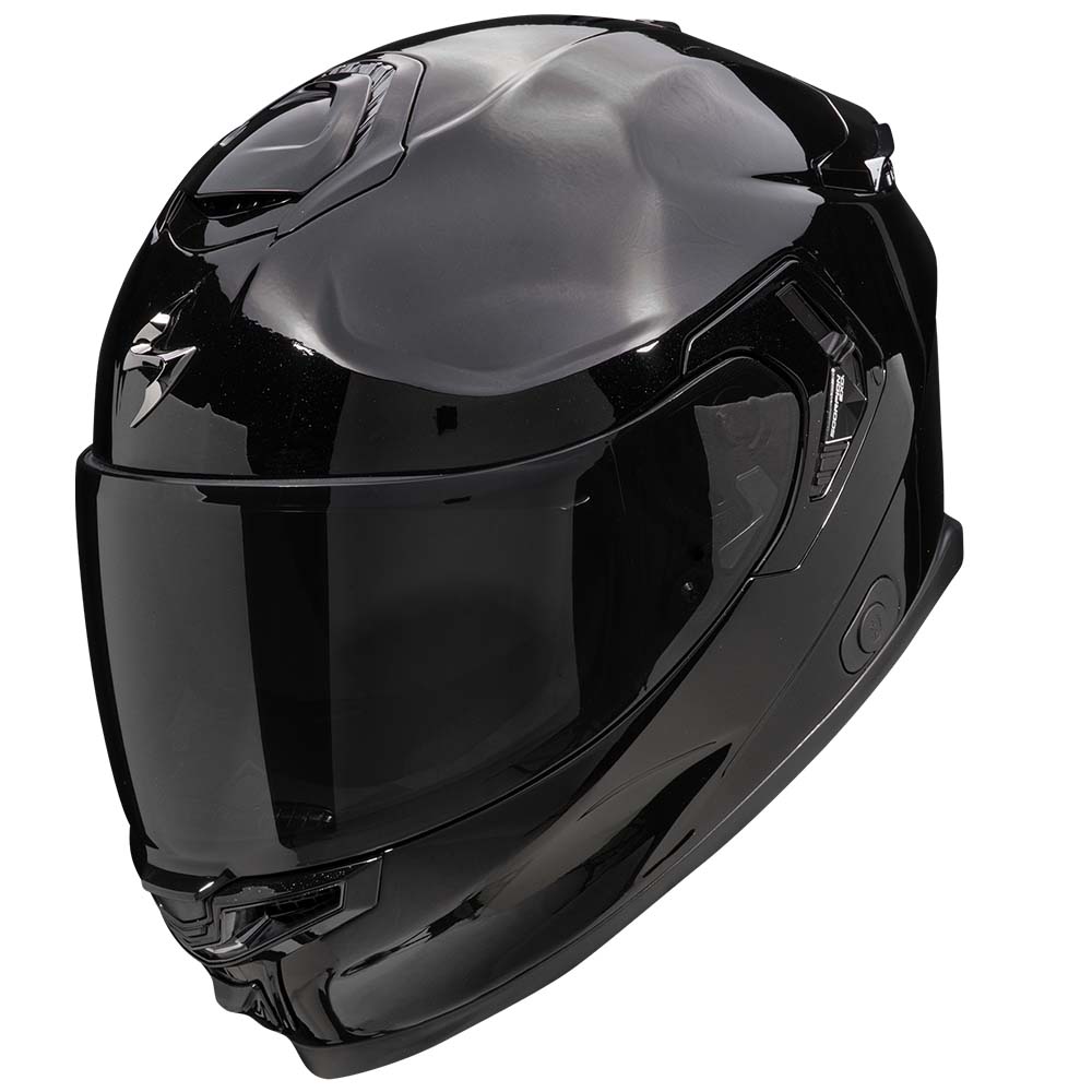 Scorpion EXO-GT SP AIR Solid Metallic Black Full Face Helmet Size L