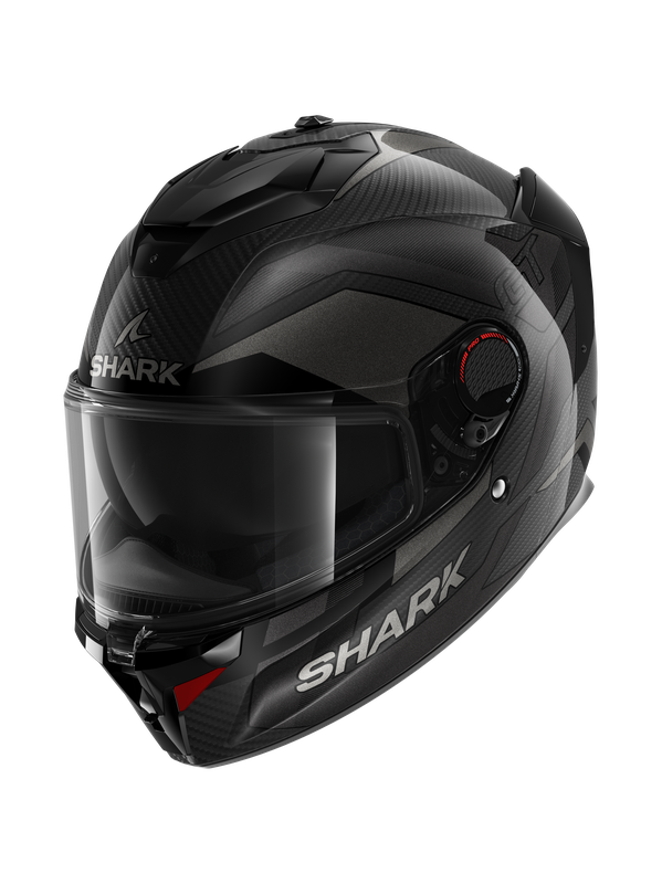 Shark Spartan GT Pro Ritmo Carbon Carbon Anthrazit Chrom DAU Integralhelm Größe S