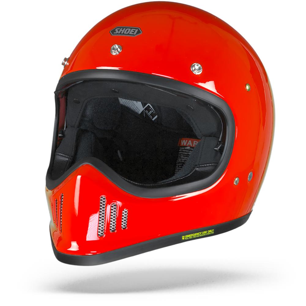 Shoei Ex-Zero Shine Red Offroad Helmet Size S