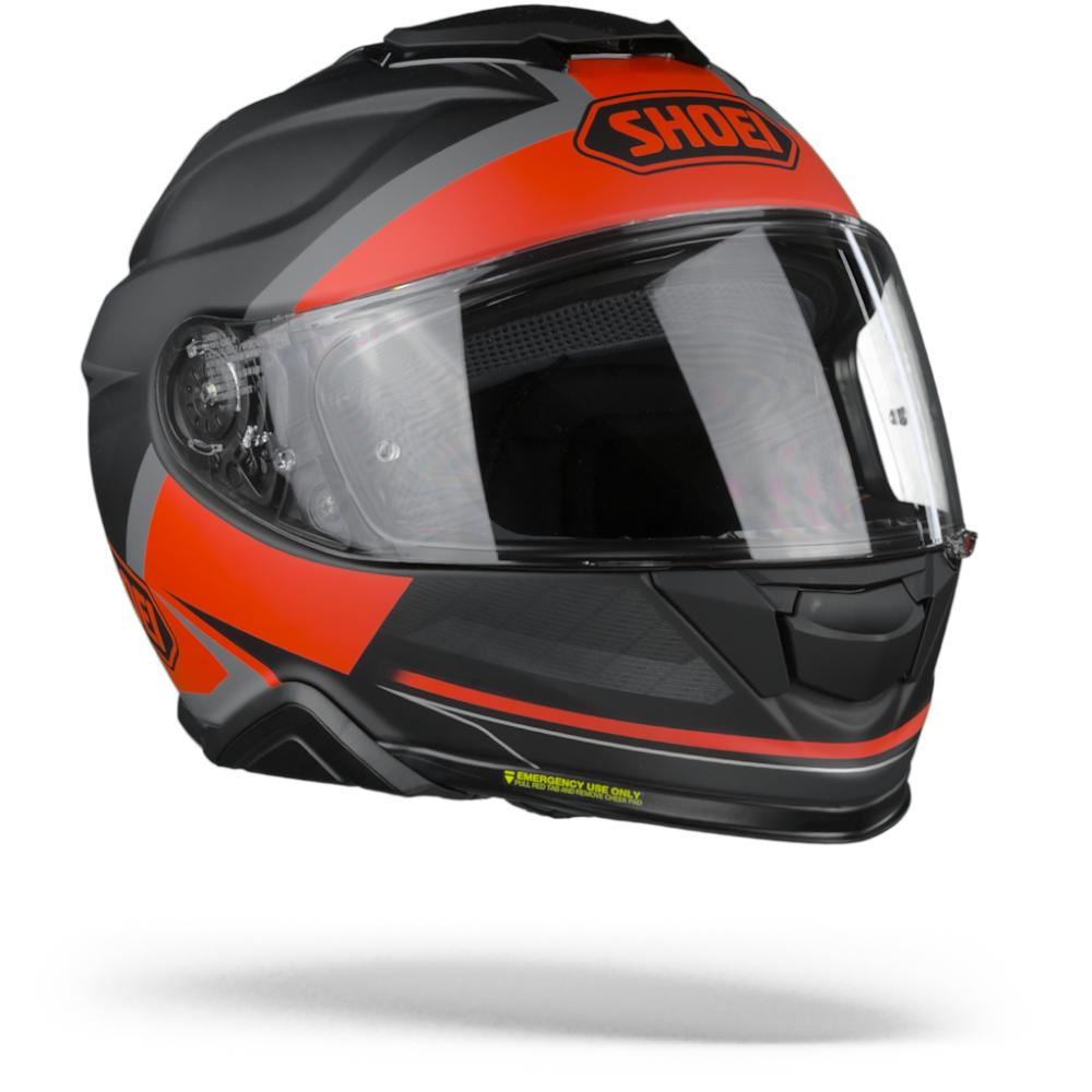 SHOEI GT-AIR II AFFAIR TC-1 MATT BLACK GREY RED FULL FACE HELMET unisex