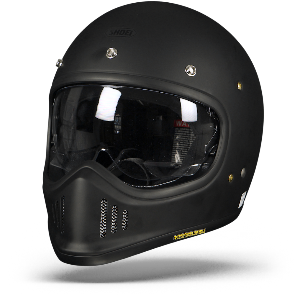 Shoei Ex-Zero Matt Black Offroad Helmet Size XL