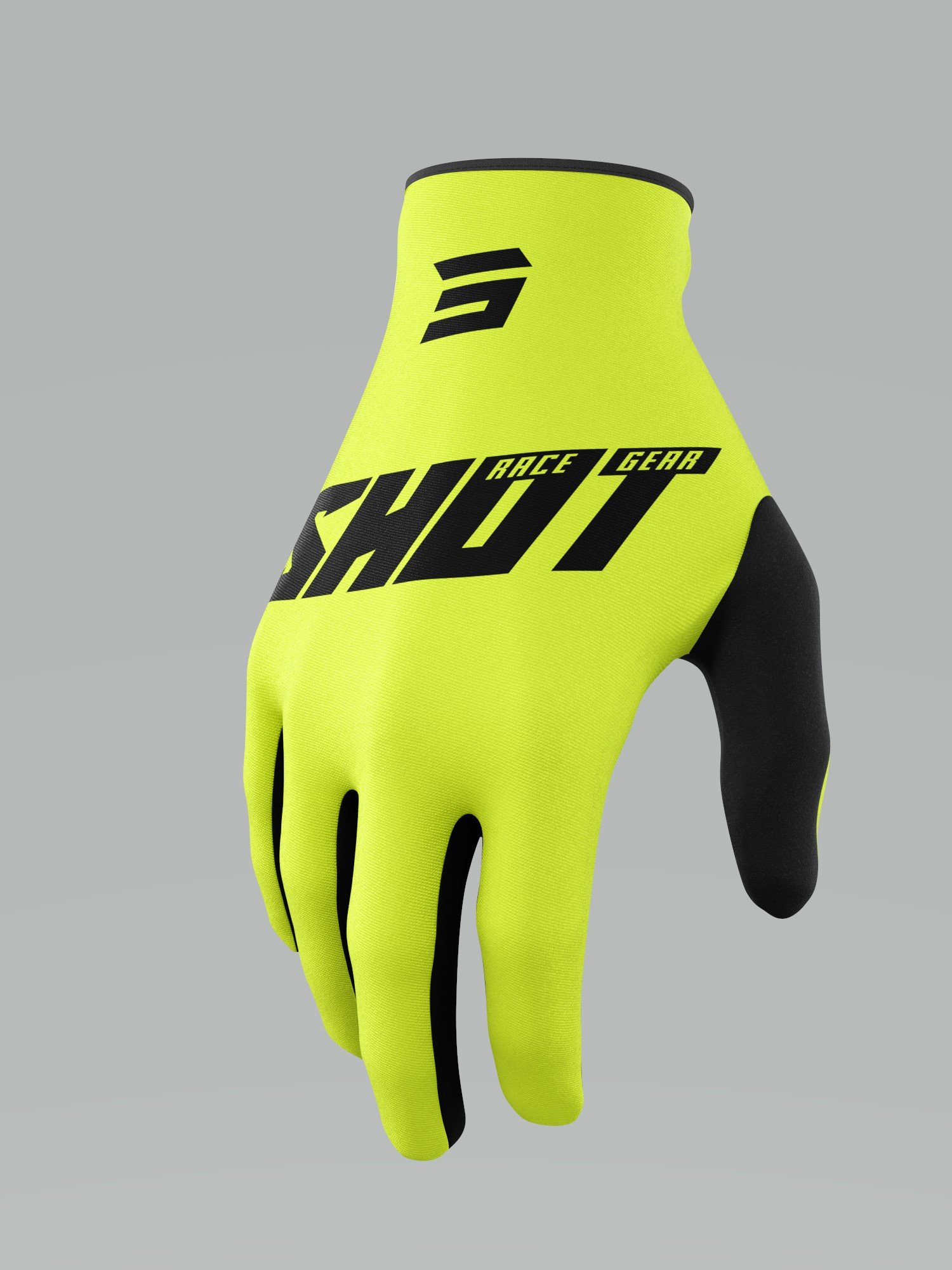 SHOT Burst Neon Yellow Size 10