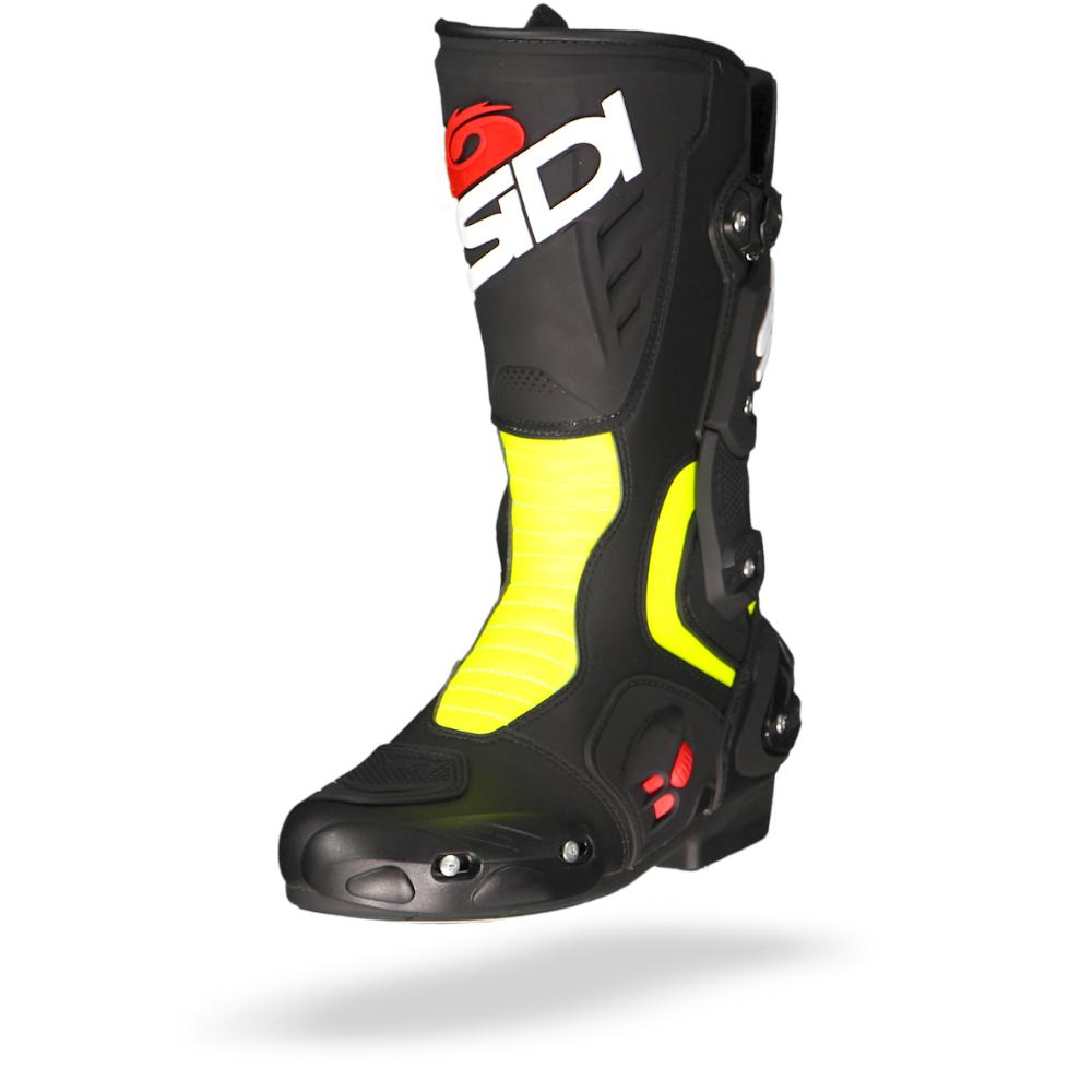 Sidi Vertigo 2 Bottes Noir Jaune Fluo 39