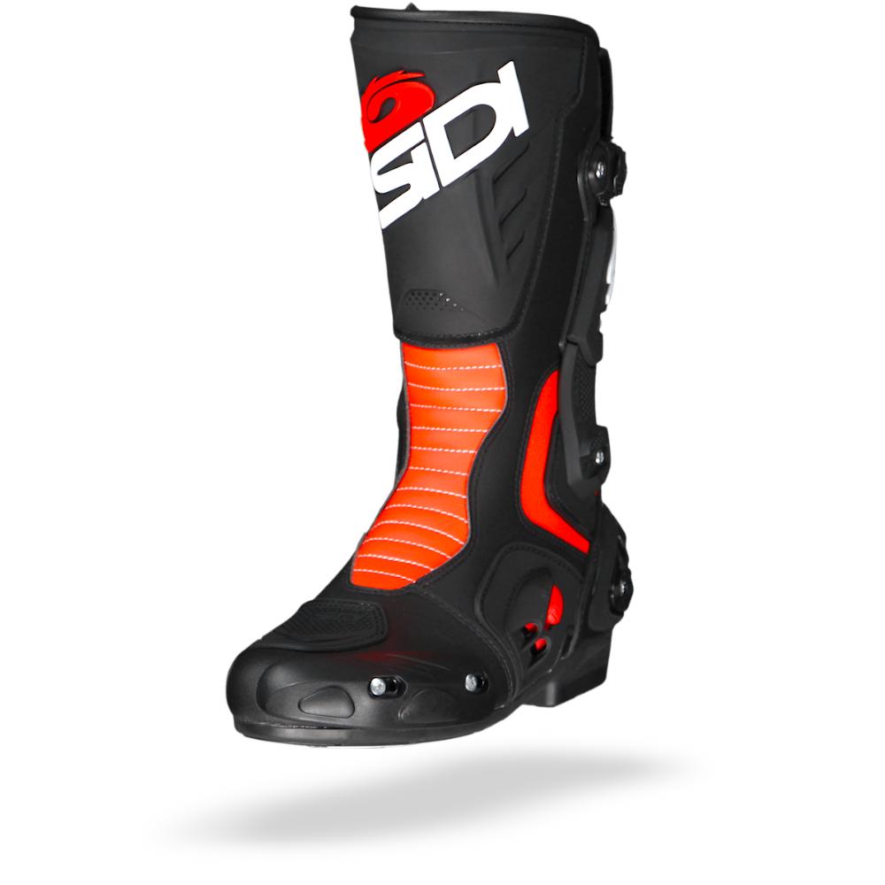 Sidi Vertigo 2 Bottes Noir Rouge Fluo 40