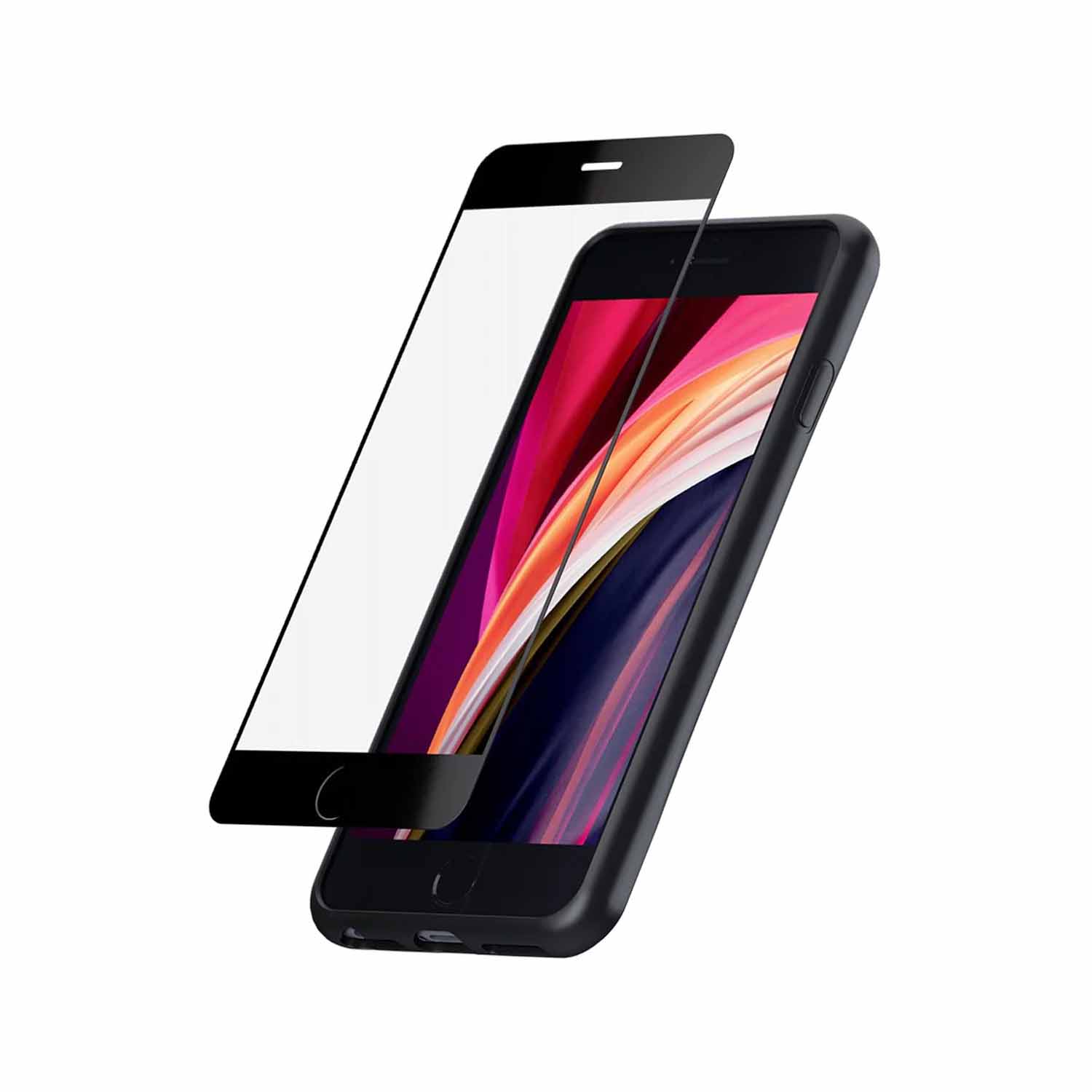 SP Connect Glas Displayschutz iPhone SE/8/7 Größe