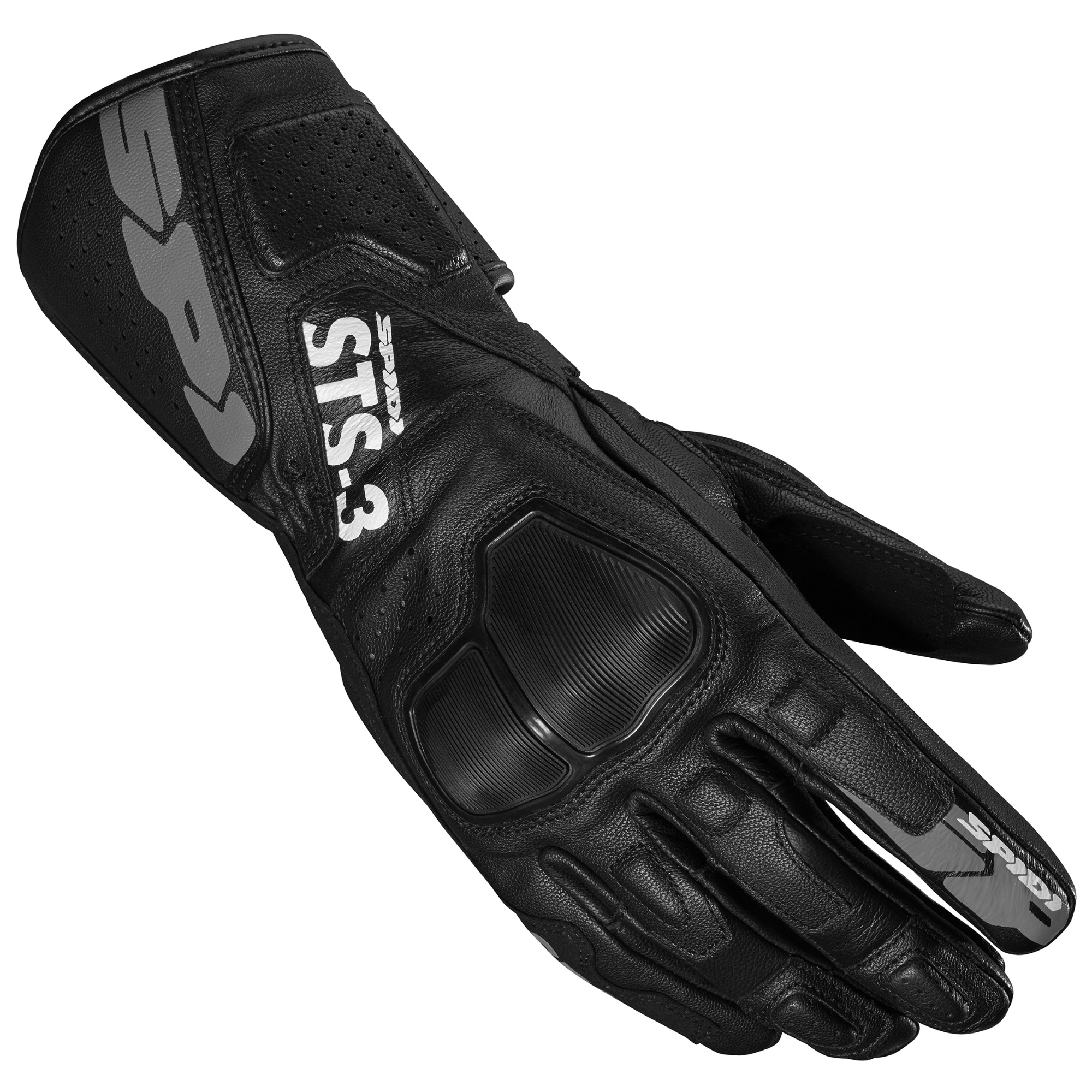 Photos - Motorcycle Gloves Spidi STS-3 Lady Black Size XL 