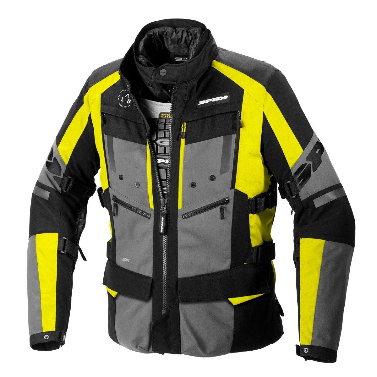 Spidi 4Season Evo Jacket Fluo Yellow Size 3XL