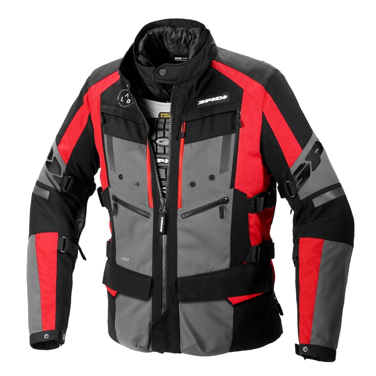 Spidi 4Season Evo Jacket Gray Red Size L