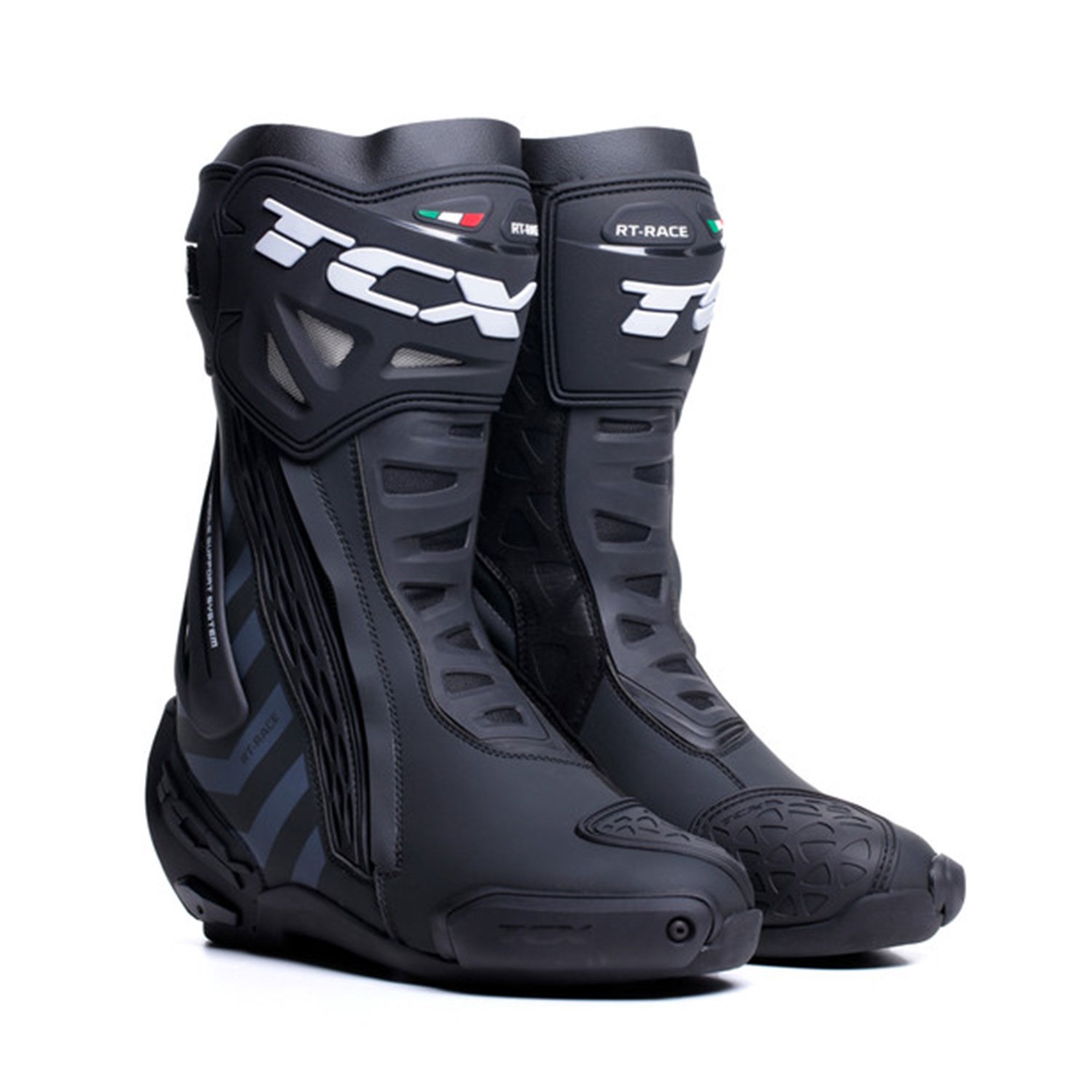 TCX RT-Race Schwarz Dark Grau Stiefel Größe 41