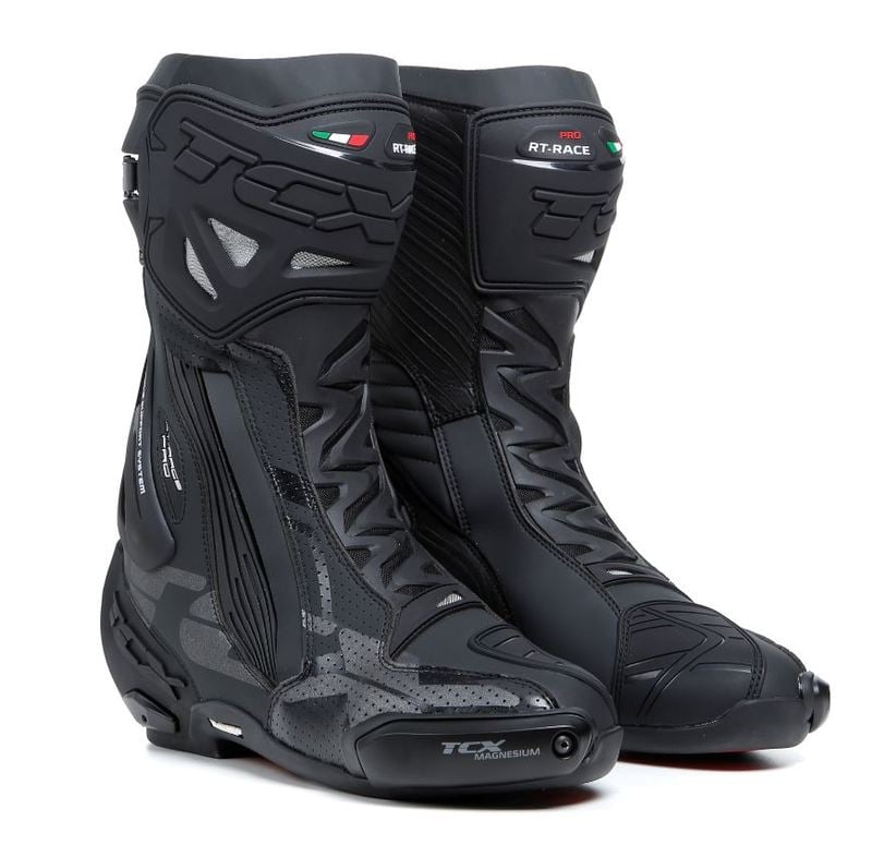 TCX RT-Race Pro Air Schwarz Reflex Stiefel Größe 49