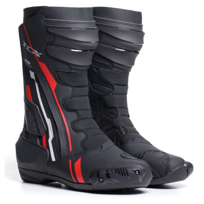 TCX S-TR1 Schwarz Rot Weiß Stiefel Größe 40