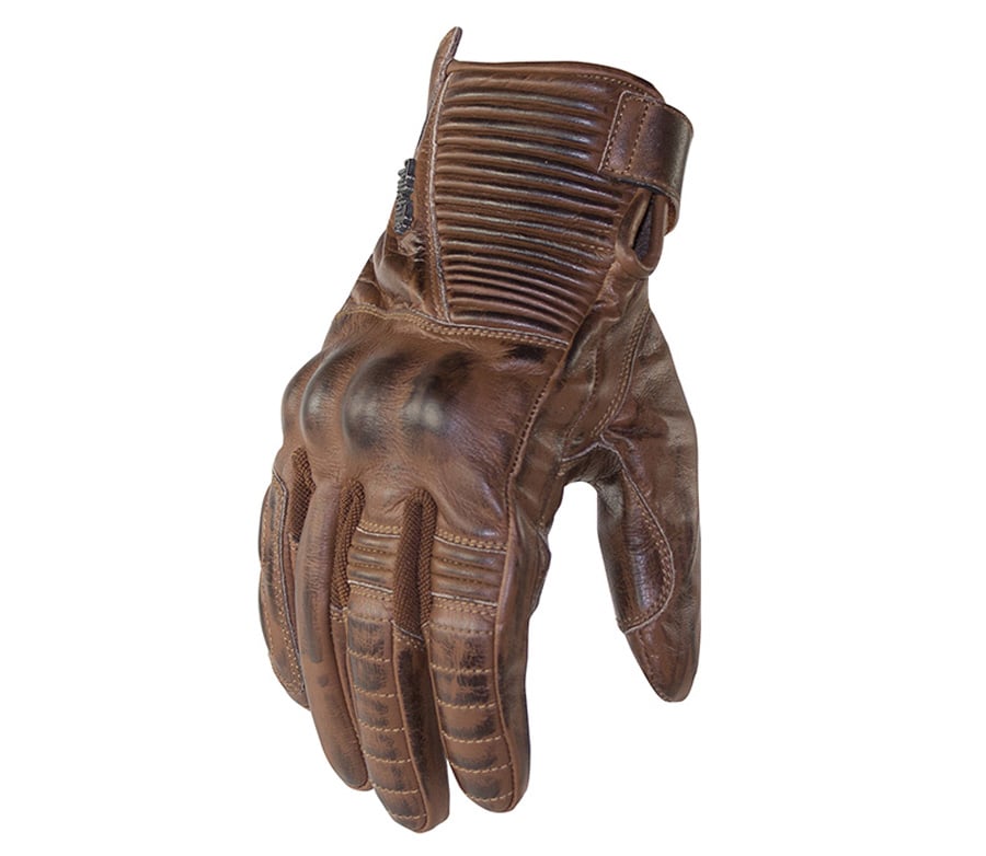 Trilobite 1942 Café Gloves Men Brown Size S