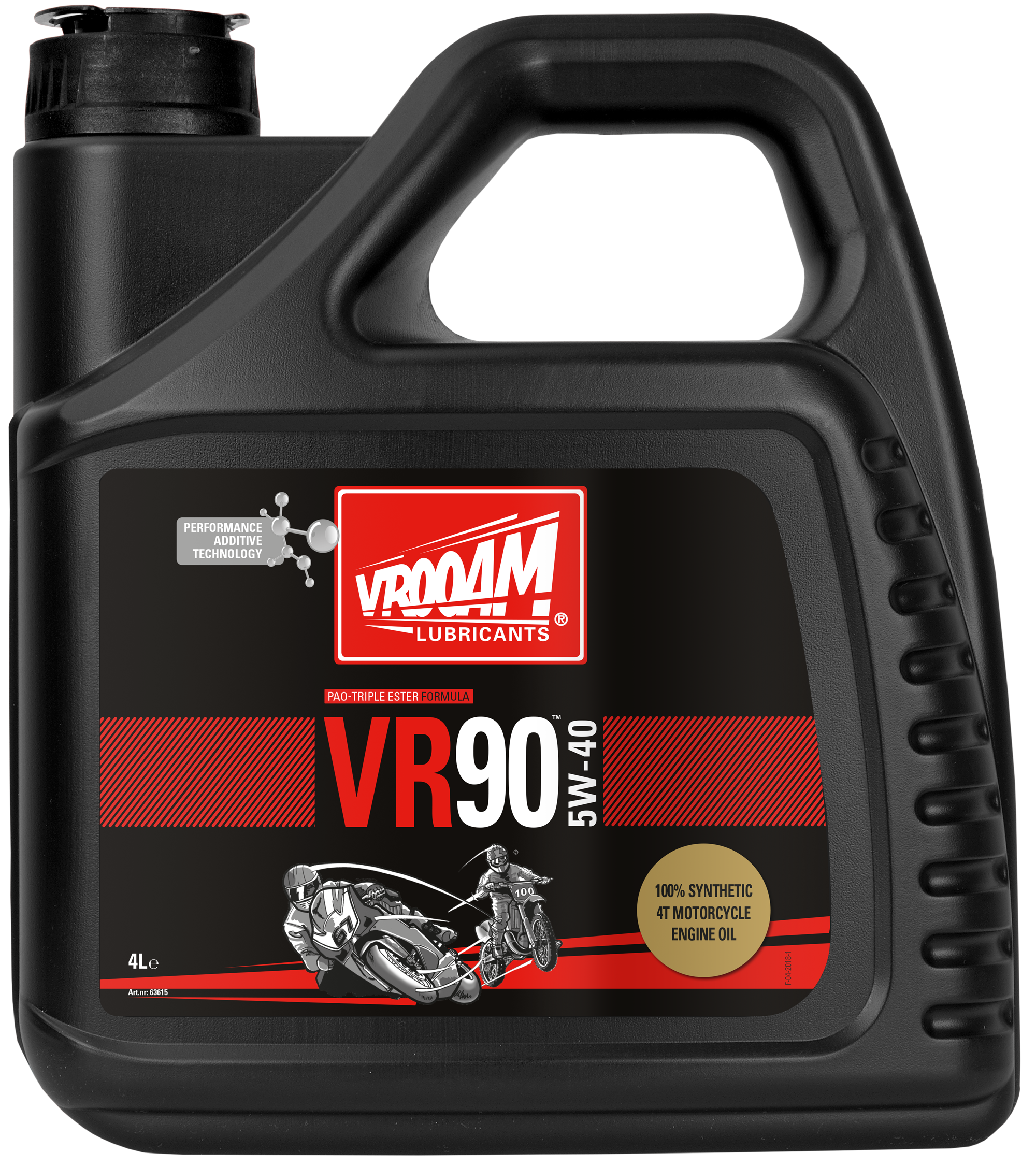 VROOAM VR90 ENGINE OIL 5W-40 4 L - HUILE DE MOTEUR