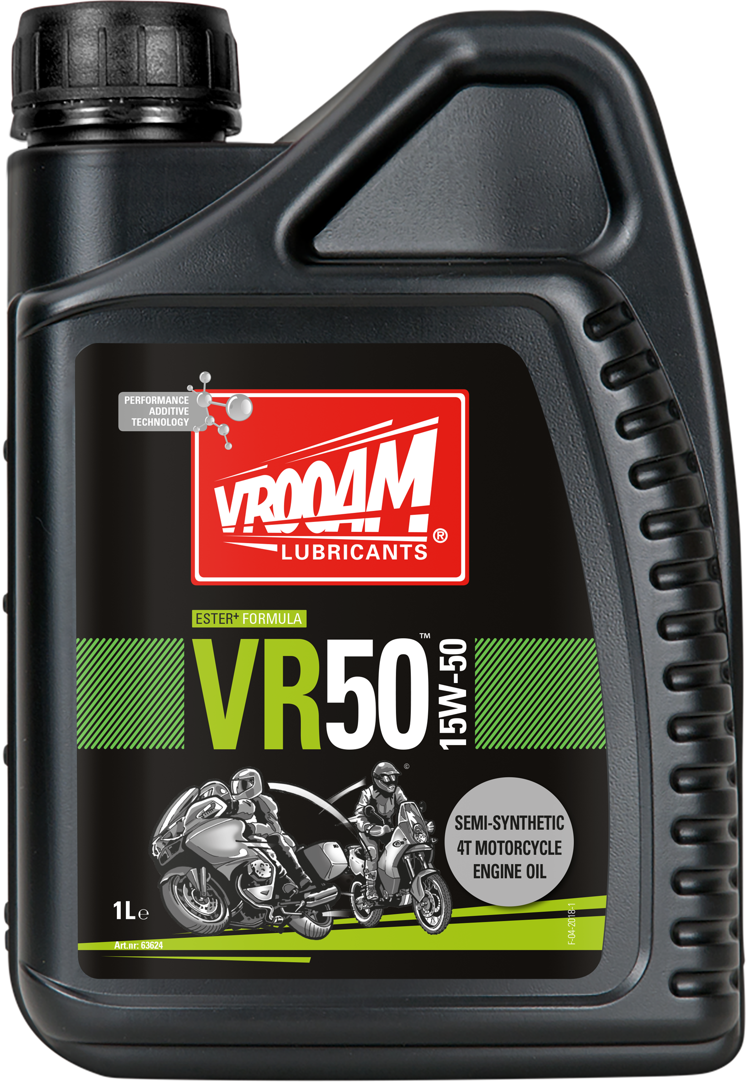 VROOAM VR50 ENGINE OIL 15W-50 1 L - HUILE DE MOTEUR