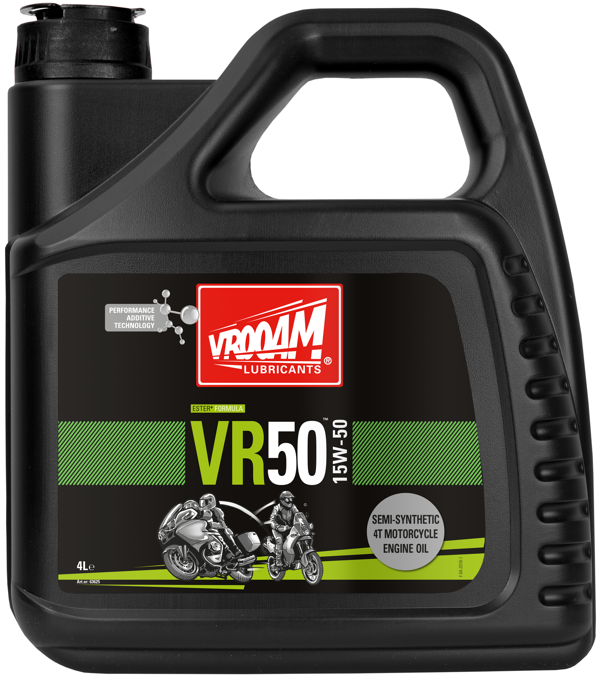 VROOAM VR50 ENGINE OIL 15W-50 4 L - HUILE DE MOTEUR