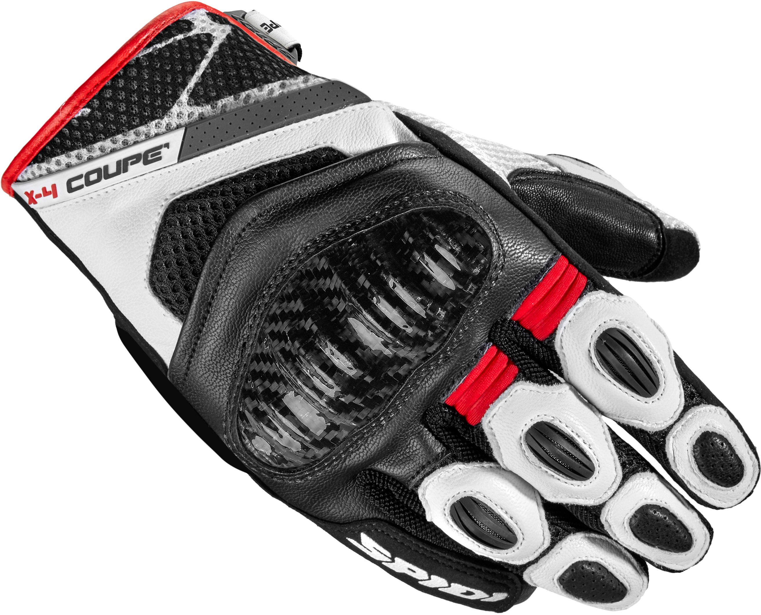 Spidi X-4 Coupe Gants Rouge S