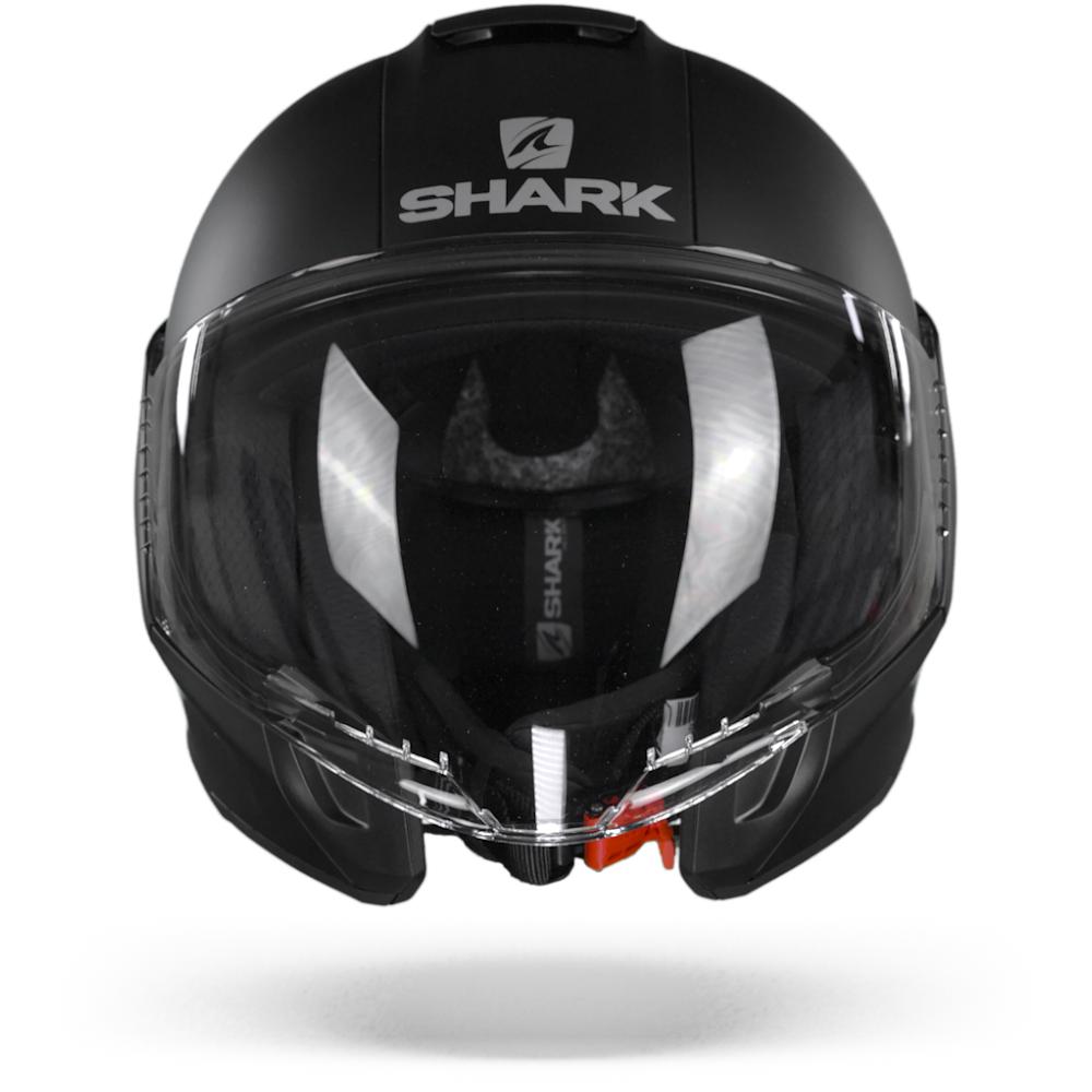 Shark Citycruiser KMA Blank Matt Black Jet Helmet Chromeburner